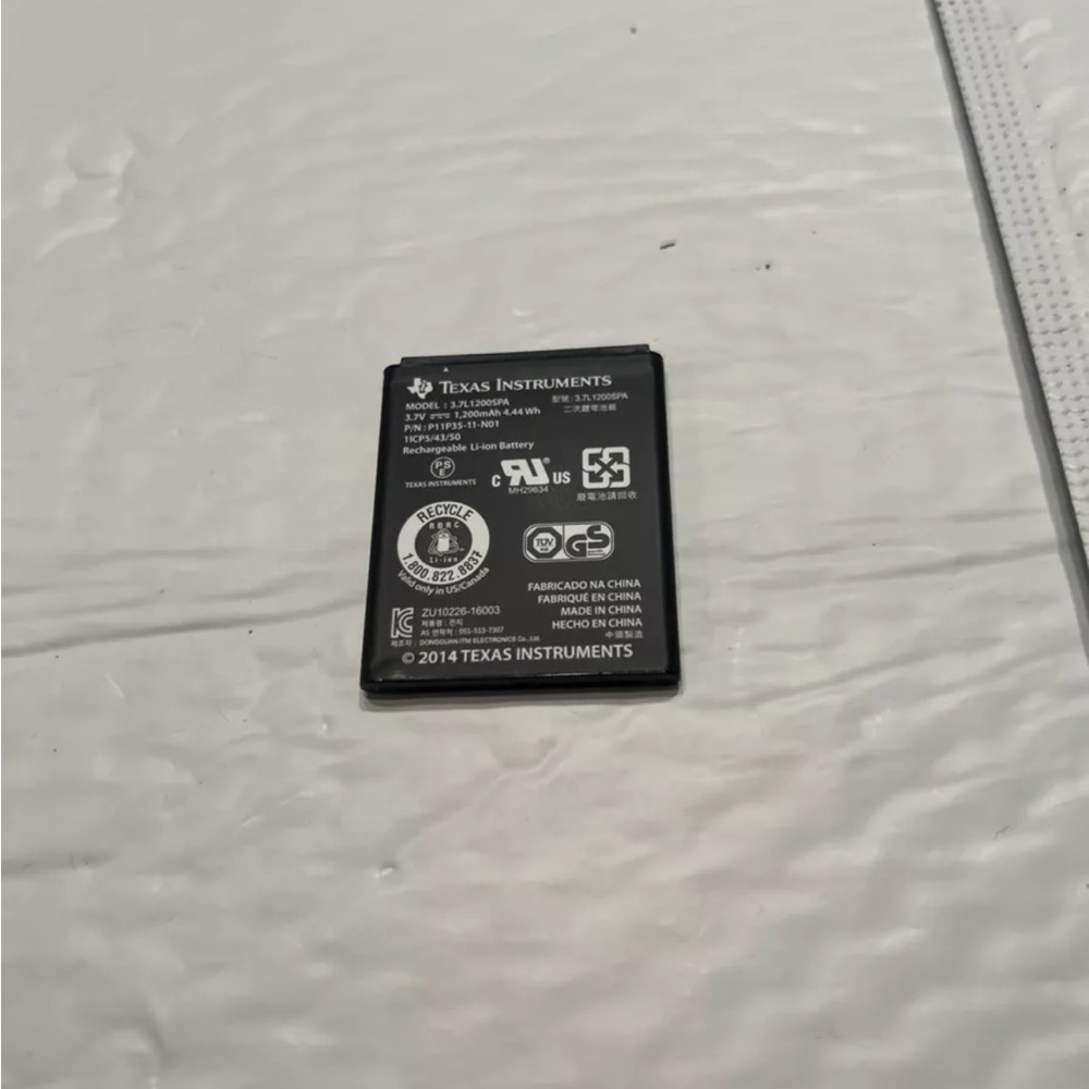 Texas Instruments TI 84 Plus CE Ti Nspire CX II CAS Graphing Calculator Battery